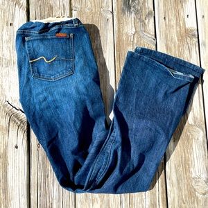 7 of all mankind maternity jeans.